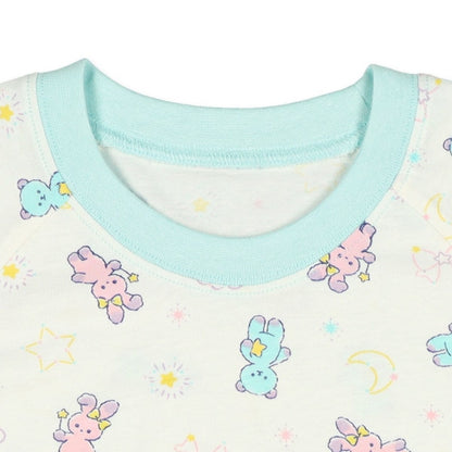 Short Sleeve T-shirt and High Waist Pants Set