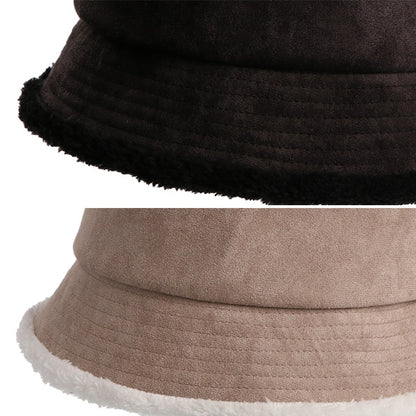 Boa Lining Bucket Hat (Winter, Spring, Autumn)