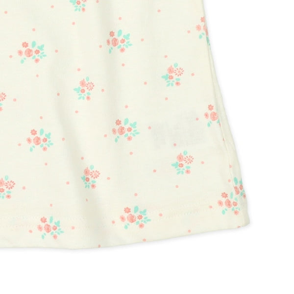 Floral Sleeveless T-shirt