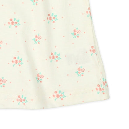 Floral Sleeveless T-shirt