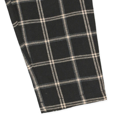 Checked Stretch Pants (Winter, Spring, Autumn)