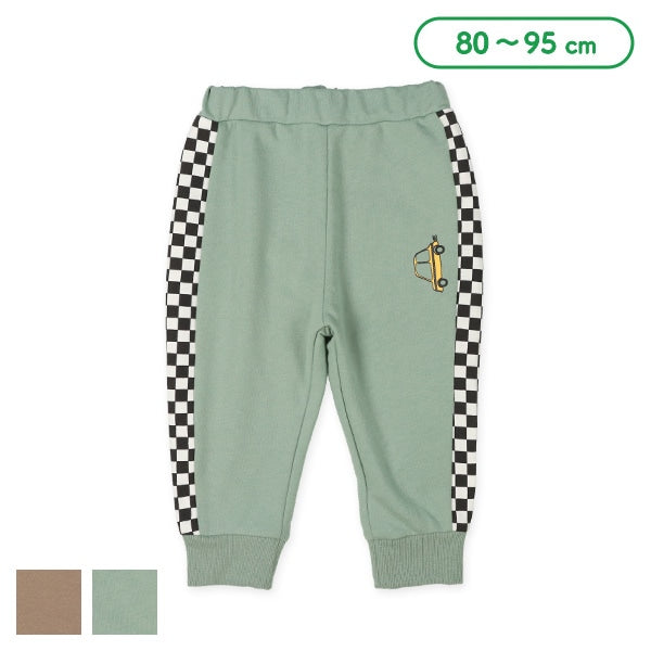 Checked Side Panel Pants (Spring)