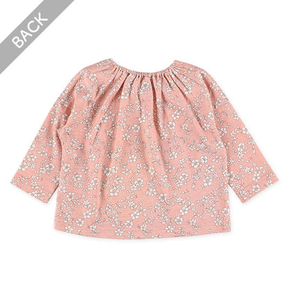 Floral Sweatshirt with Collar (Winter, Spring, Autumn)