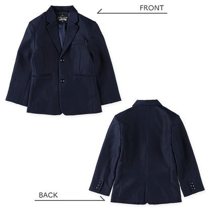 Boys' Navy Formal Suit Set (Winter, Spring, Autumn)