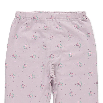 Flower and Polka Dot Print Leggings (Winter, Spring, Autumn)