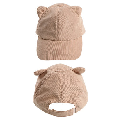 Low Cap with Cat Ears (Winter, Spring, Autumn)