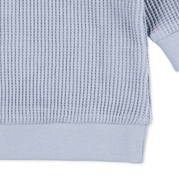 Plain Waffle Sweatshirt (Winter, Spring, Autumn)