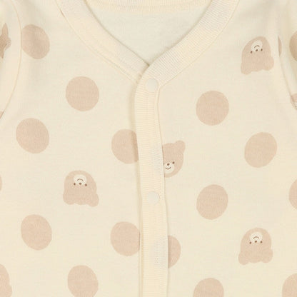 Thermal Rompers with Front Opening for Newborns