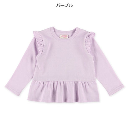 Shoulder and Hem Frills Sweatshirt (Winter, Spring, Autumn)