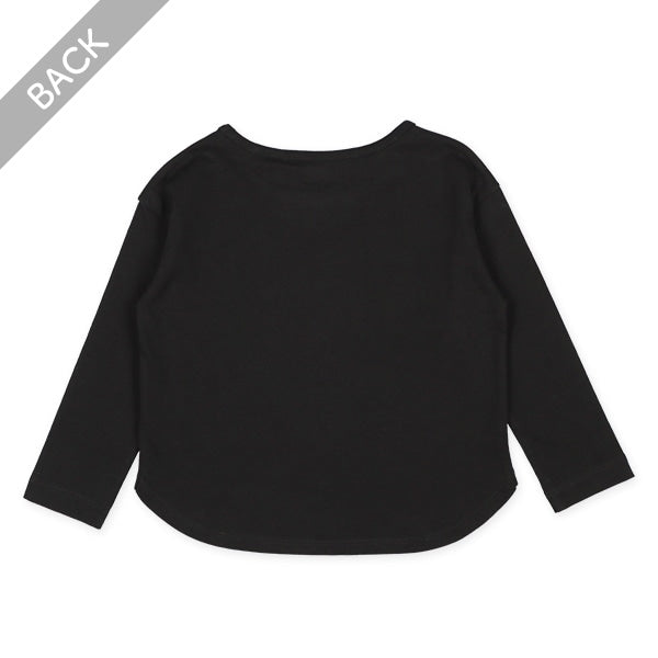 Plain Round Hem T-Shirt (Winter, Spring, Autumn)