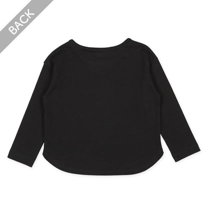 Plain Round Hem T-Shirt (Winter, Spring, Autumn)
