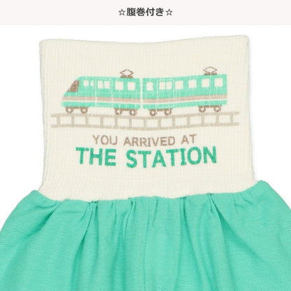 Train Short Sleeve T-shirt and High Waist Pants Set