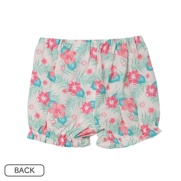 Floral Sleeveless Blouse and Shorts Set