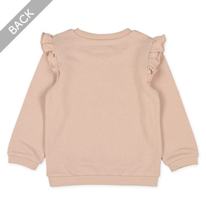 Shoulder Frills Sweatshirt (Winter, Spring, Autumn)