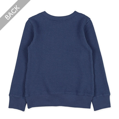 Plain Waffle Sweatshirt (Winter, Spring, Autumn)