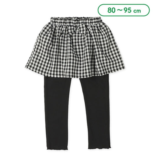 Check Skirt with Leggings (Spring)