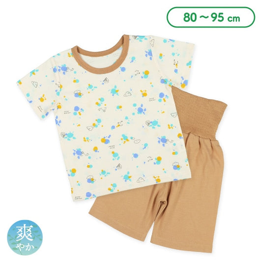 Short Sleeve T-shirt and High Waist Pants Set