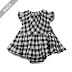 Checkered Sleeveless Blouse and Shorts Set