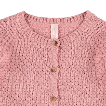 Garter Stitch Knit Cardigan (Winter, Spring, Autumn)