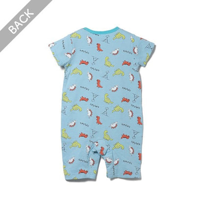 Dinosaur Short Sleeve Romper
