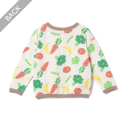 Vegetable Print  Sweatshirt (Winter, Spring, Autumn)