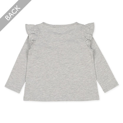 Shoulder Frills T-Shirt (Winter, Spring, Autumn)