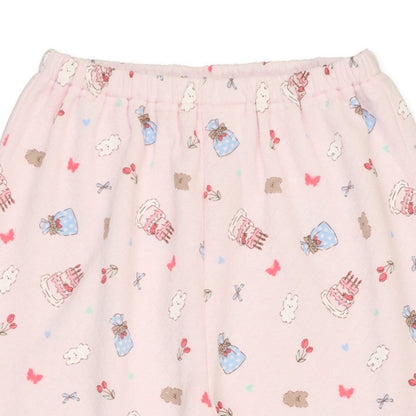 Knit Quilted Pajamas for Girls (Winter)