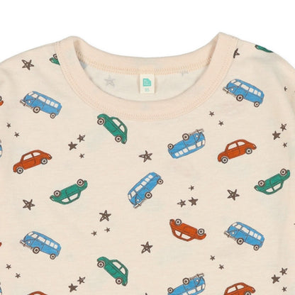 Car Print Long Sleeve Shirt (Winter, Spring, Autumn)