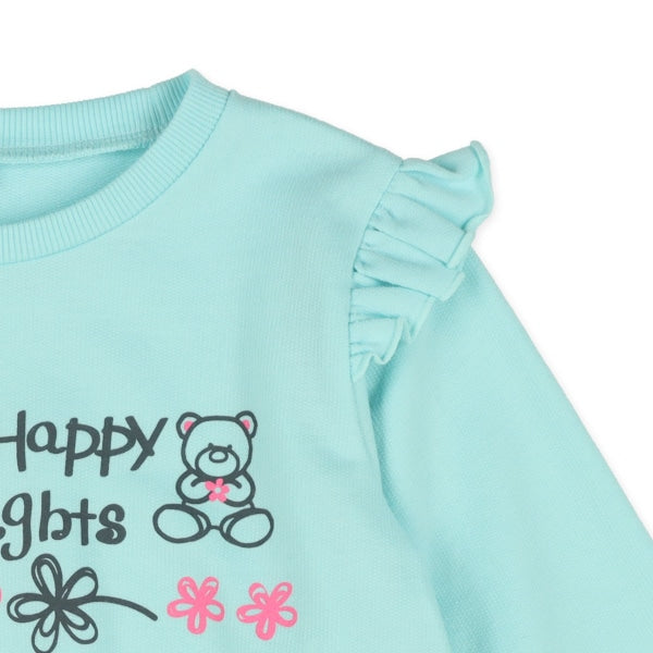 Polka Dot Side Panels  Sweatshirt (Winter, Spring, Autumn)
