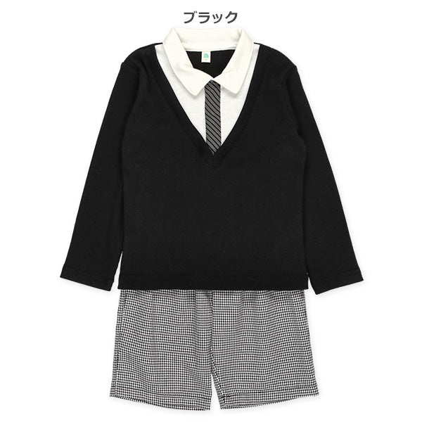 bed V-neck Formal Suit Set (Winter, Spring, Autumn)