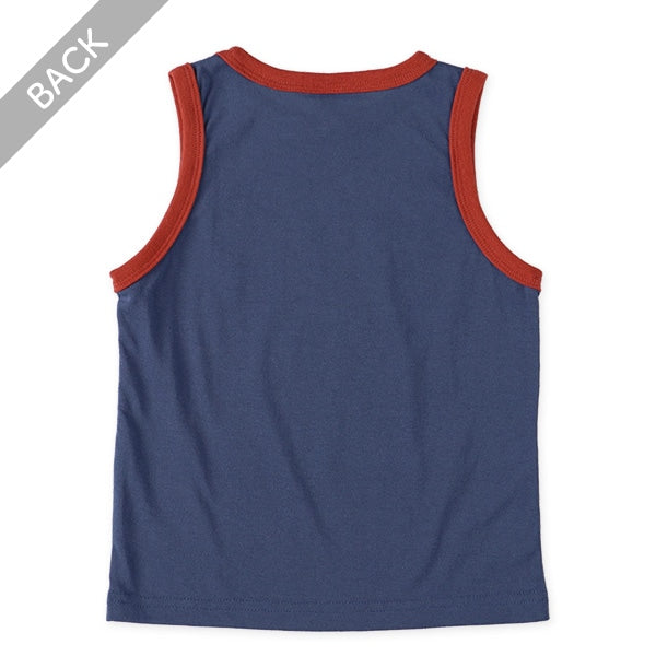 College Logo Sleeveless T-shirt