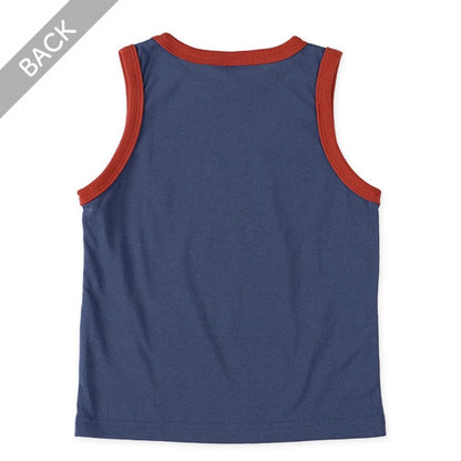 College Logo Sleeveless T-shirt