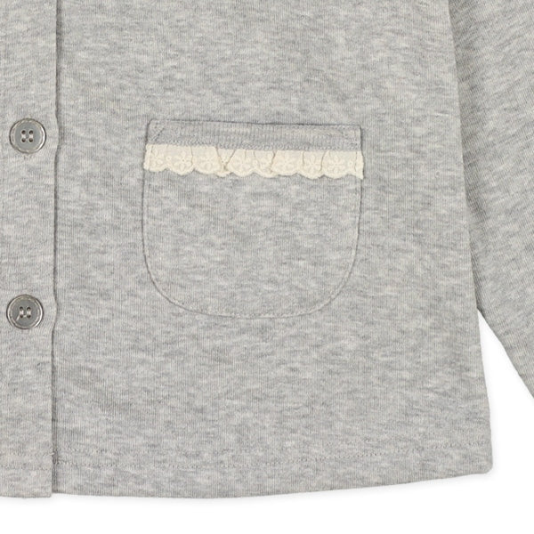 Pile-Lined Cardigan (Winter, Spring, Autumn)
