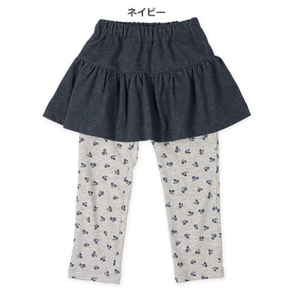 Denim Skirt with Leggings (Spring)