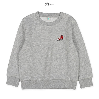 Embroidered Mini Logo Sweatshirt (Winter, Spring, Autumn)