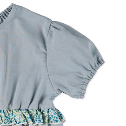 Short Sleeve Linen One Piece