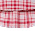 Checkered Short Sleeve Blouse and Shorts Set