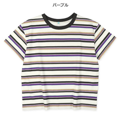 Stripe Short Sleeve T-shirt