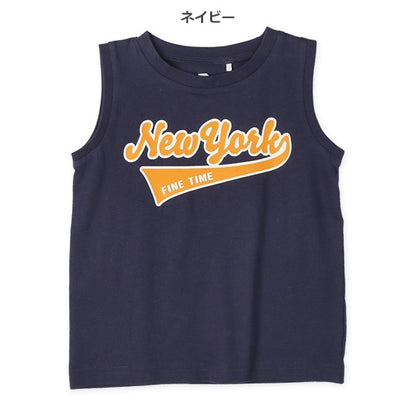 College Logo Sleeveless T-shirt