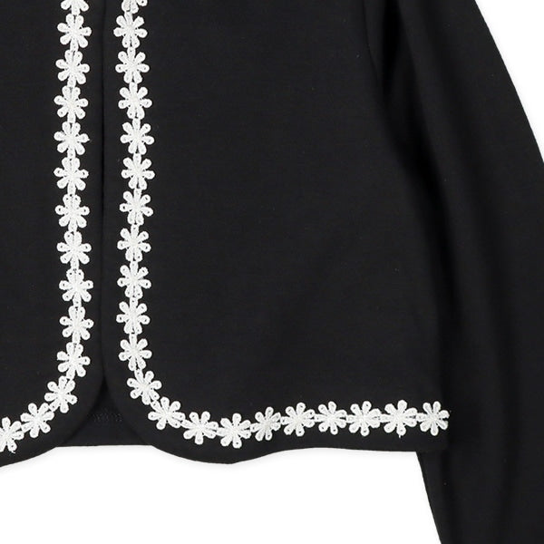 Lace Accents Smooth Bolero (Winter, Spring, Autumn)