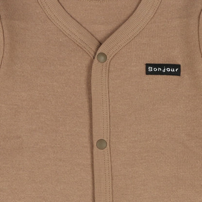 Thermal Rompers with Front Opening for Newborns