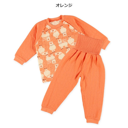 Knit Quilted Pajamas for Baby Girls (Winter)