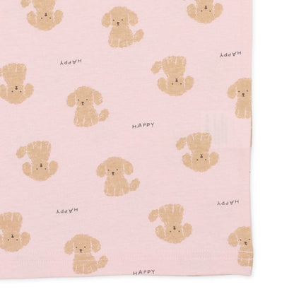 Poodle Short Sleeve T-shirt and Pants Set