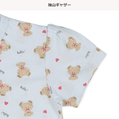 Bear Short Sleeve T-shirt and Pants Set