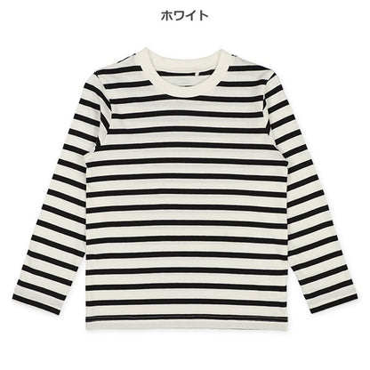 Horizontal Stripes Long Sleeve Shirt  (Winter, Spring, Autumn)
