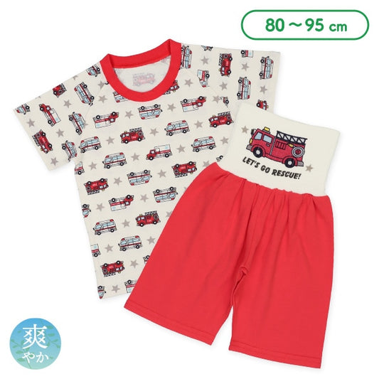 Ambulance Short Sleeve T-shirt and High Waist Pants Set
