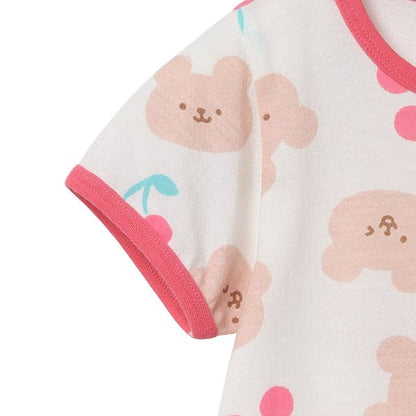 Bear Short Sleeve Romper