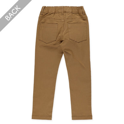 Plain Stretch Twill Long Pants (Winter, Spring, Autumn)