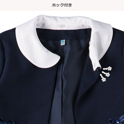 Formal Pleated Dress and Bolero Set (Winter, Spring, Autumn)