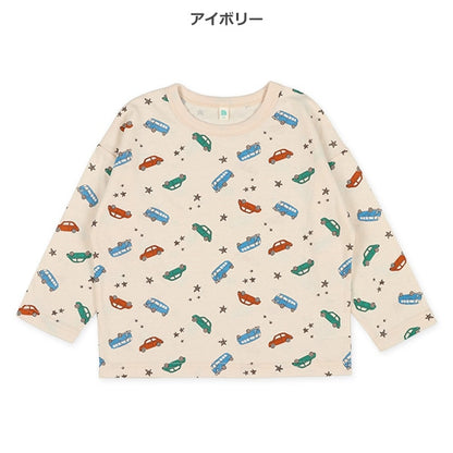 Car Print Long Sleeve Shirt (Winter, Spring, Autumn)